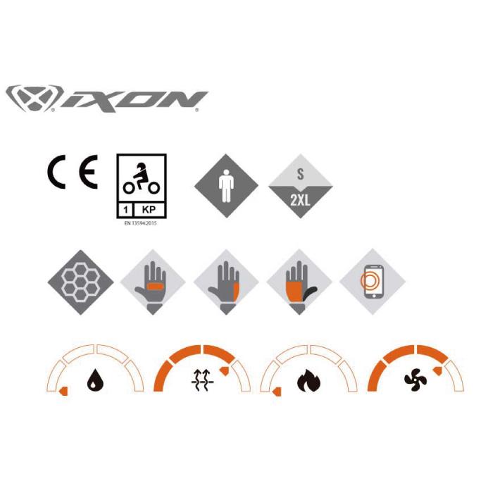 IXON DIRT AIR 多功能越野 防摔手套
